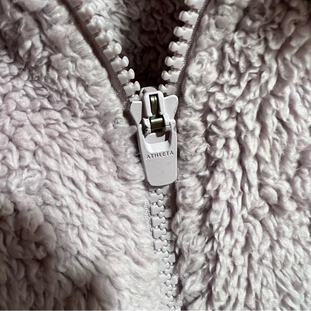 Athleta Tugga Sherpa Jacket - 3X - Shasta Purple - Picture 9 of 14